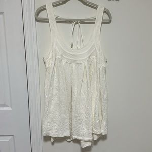 Free People White Babydoll Dress